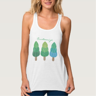 Green Woodland Trees Thunder_Cove Tanktop