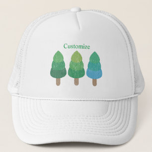 Green Woodland Trees Thunder_Cove Trucker Pet