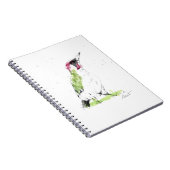 Green Woodpecker Notitieboek (Rechterzijde)