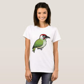 Green Woodpecker T-shirt (Voorkant volledig)