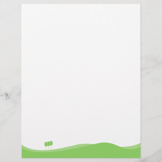 Green World Letterhead (Voorkant)