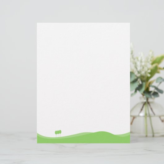 Green World Letterhead (Staand voorkant)