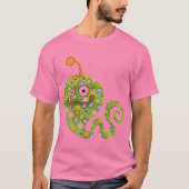 Green Worm Lunatik. T-shirt TBA (Voorkant)