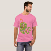 Green Worm Lunatik. T-shirt TBA (Voorkant volledig)