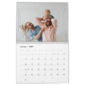 Green Wreated Photo Kerstcadeau Kalender (Jan 2027)