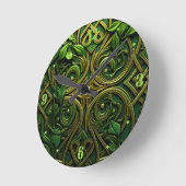 Green Wreath Ronde Klok (Hoek)