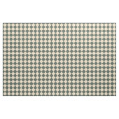 Green Yellow Checker Diamond Pattern Stof (Fat Quarter)