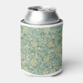 Green Yellow Jasmine door William Morris Blikjeskoeler (Blikje Voorkant)