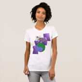 Green Yin en Yang T-shirt (Voorkant volledig)