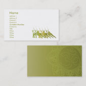 Green Yoga - Business Visitekaartje (Voorkant / Achterkant)