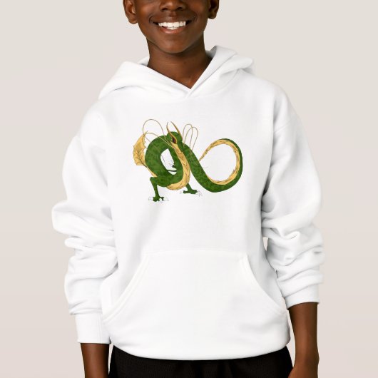 Green Zee Dragon Kind Hoodie (Voorkant)