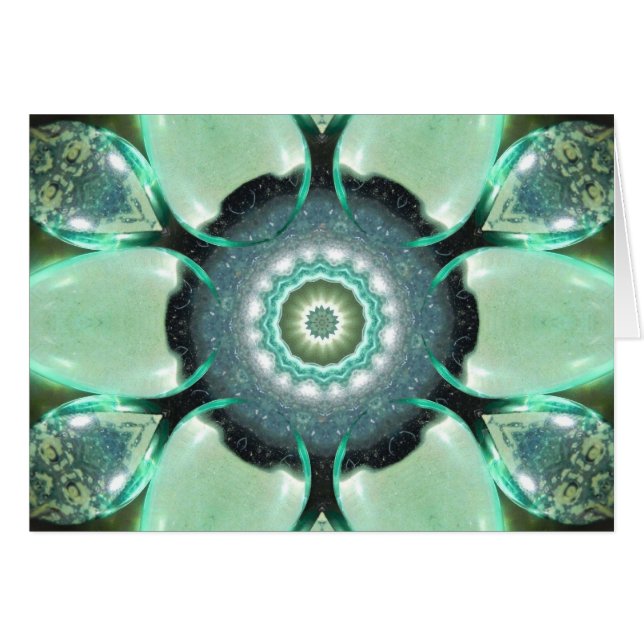 Green Zee Glass Mandala (Voorkant Horizontaal)