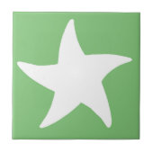 Green Zee Star Tegeltje (Voorkant)