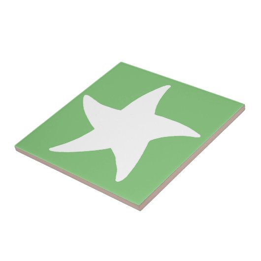Green Zee Star Tegeltje (Zijkant)
