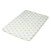 Green Zee Turtle Pattern Bath Mat (Gekanteld)