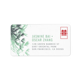 Green Zen Bamboo laat Chinees huwelijksadres over Etiket
