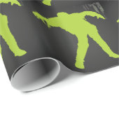 Green Zombie Cadeaupapier (Rol Hoek)