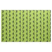 Green Zombie Pattern Stof (Yard (91,4 cm))