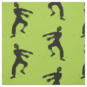 Green Zombie Pattern Stof (Swatch)
