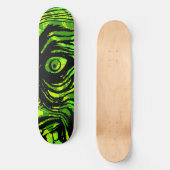 Green Zombie Schaats Board Persoonlijk Skateboard (Voorkant)