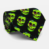 Green Zombie Stropdas (Opgerold)