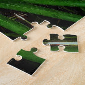 GREEN Zw Palmetto Puzzle Legpuzzel (Zijkant)