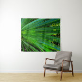 GREEN Zw Palmetto Tapestry Wandkleed (In Situ (horizontaal))