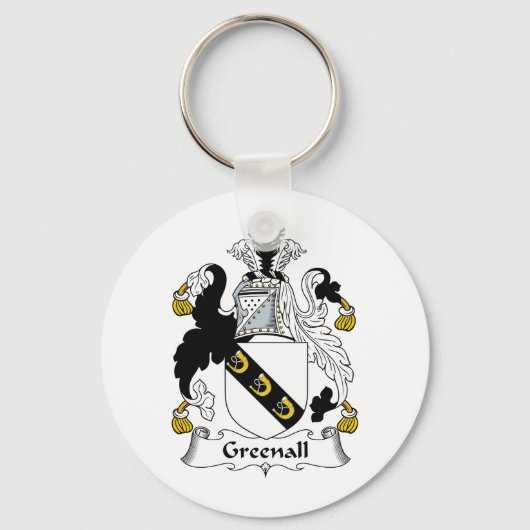 Greenall Family Crest Sleutelhanger (Voorkant)