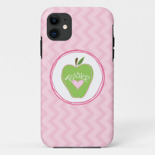 GreenApple & Zigzag iPhone 5 Hoesje voor leraren