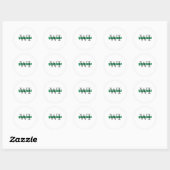 Greenbay WI Ronde Sticker (Vel)