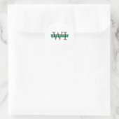 Greenbay WI Ronde Sticker (Tas)