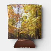 Greenbelt Park in de Herfst II Maryland Natuur Sce Blikjeskoeler (Achterkant)