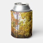 Greenbelt Park in de Herfst II Maryland Natuur Sce Blikjeskoeler (Blikje Achterkant)