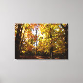 Greenbelt Park in de Herfst II Maryland Natuur Sce Canvas Afdruk (Voorkant)