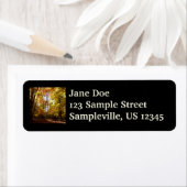 Greenbelt Park in de Herfst II Maryland Natuur Sce Etiket (Insitu)