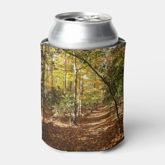 Greenbelt Park in Herfst I Landschap Maryland Blikjeskoeler (Blikje Voorkant)