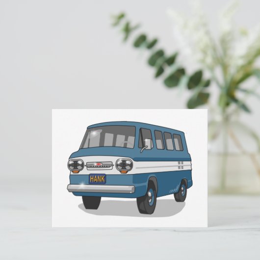 Greenbrier Hank Briefkaart (Staand voorkant)