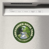 Greenbrier River Trail (fietsen c) Magneet (Insitu (Vaatwasser))