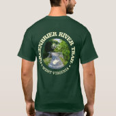 Greenbrier River Trail (fietsen c) T-shirt (Achterkant)