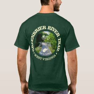 Greenbrier River Trail (fietsen c) T-shirt