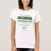 Greenbrier River Trail (RT2) T-shirt (Voorkant)