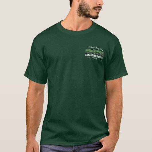 Greenbrier River Trail (RT2) T-shirt (Voorkant)