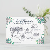 Greenbrier Trouwweekend Schema definitief Kaart (Staand voorkant)