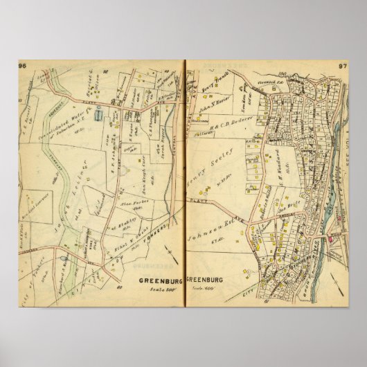 Greenburg, New York 2 Poster (Voorkant)