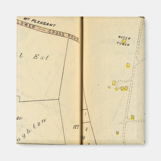 Greenburg, New York 7 Magneet (Voorkant)