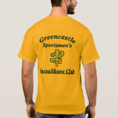 GreenCastle Hoefijzers Club Pocket T T-shirt (Achterkant)