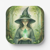 GreenCrystalWitch Papieren Bordje (Voorkant)