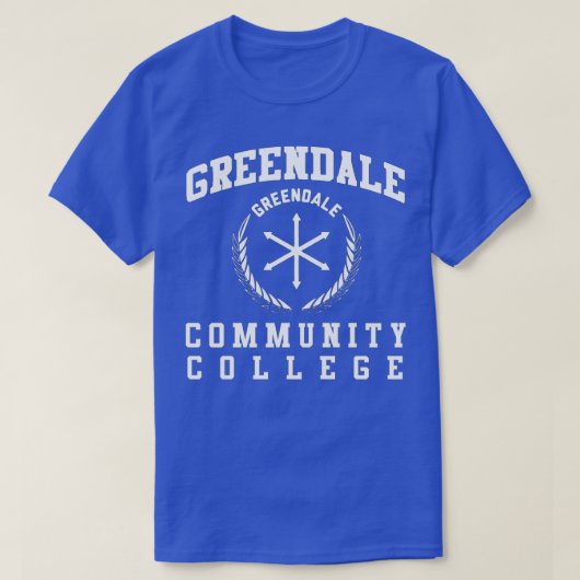 Greendale Community College 9 T-shirt (Design voorkant)