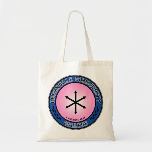 Greendale Community College Magnet Tote Bag (Voorkant)
