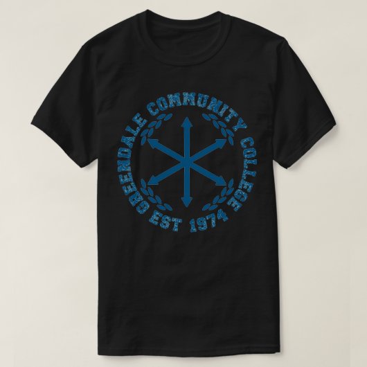 Greendale Community College T-shirt (Design voorkant)